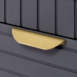 Brevita Тумба под раковину Gloster 80 графит – фотография-3